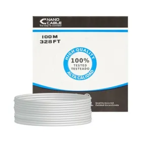 RJ45 CAT 5e UTP kaapeli NANOCABLE 10.20.0302-FLEX Harmaa 100 m
