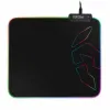 Gaming Mat with LED Illumination Krom Knout RGB Black