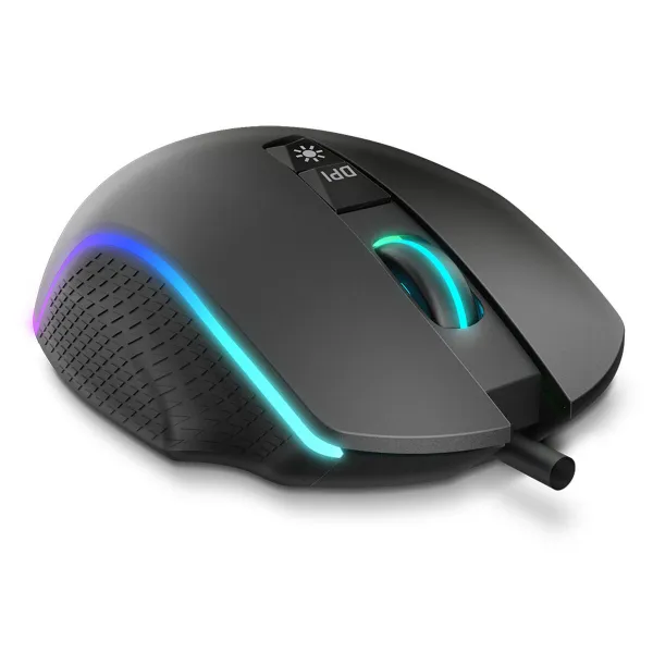 LED Gaming Mouse Krom Keos 6400 dpi Black
