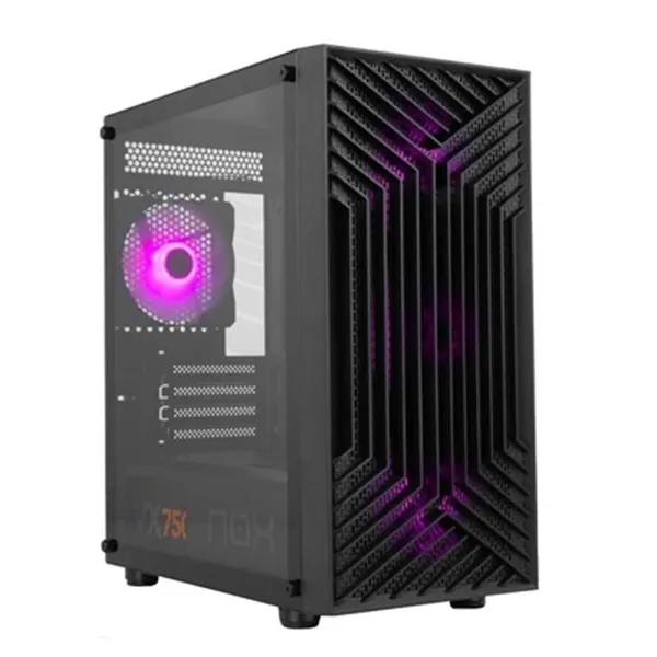 ATX semi-tornikotelo Nox-Xtreme Infinity Epsilon Musta