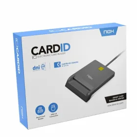 Karšu lasītājs Nox-Xtreme Lite Card ID Melns USB Savienojums
