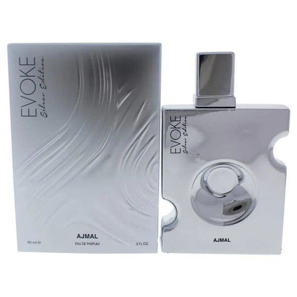 Ajmal Evoke Eau De Parfum Silver Edition 90ml Spray