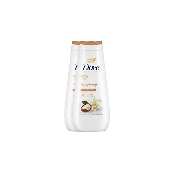 Dove Gel 400ml Karite Duplo