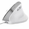 Ergonomic Optical Mouse Trust Bayo II White Black 2400 dpi