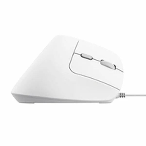 Ergonomic Optical Mouse Trust Bayo II White Black 2400 dpi