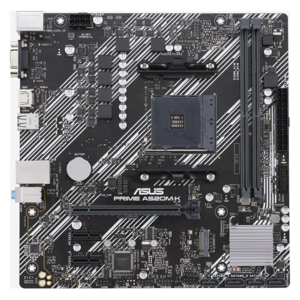 Pagrindinė plokštė Asus AMD A520 AMD AM4