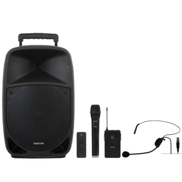 Portable Bluetooth Speakers FONESTAR MALIBU-312 Black