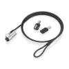 Saugumo kabelis Aisens ASLK-D45K06-BK Juoda 1,5 m