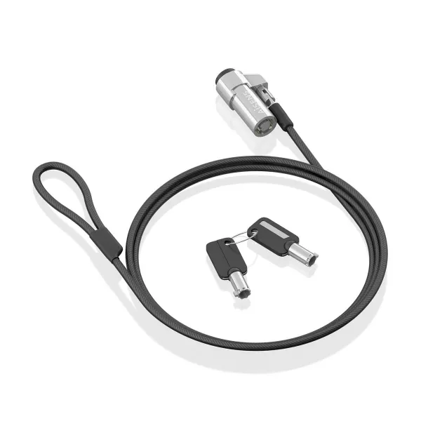 Saugumo kabelis Aisens ASLK-D45K06-BK Juoda 1,5 m