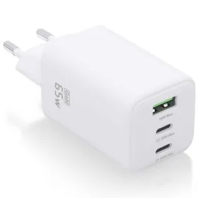 Wall Charger Aisens ASCH-65W3P041-W White Multicolour 65 W