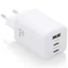 Wall Charger Aisens ASCH-65W3P041-W White Multicolour 65 W