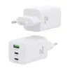 Wall Charger Aisens ASCH-65W3P041-W White Multicolour 65 W