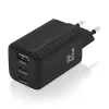 Wall Charger Aisens ASCH-65W3P042-BK Black Multicolour 65 W