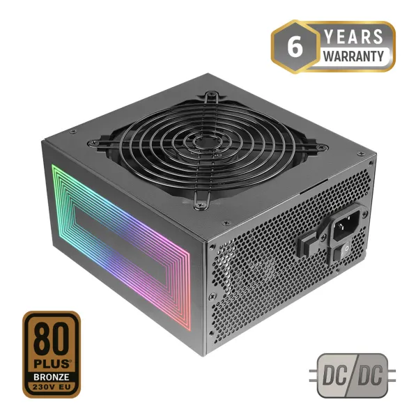 Power supply Mars Gaming MPB750S 750 W 6 W 130 W 80 Plus Bronze