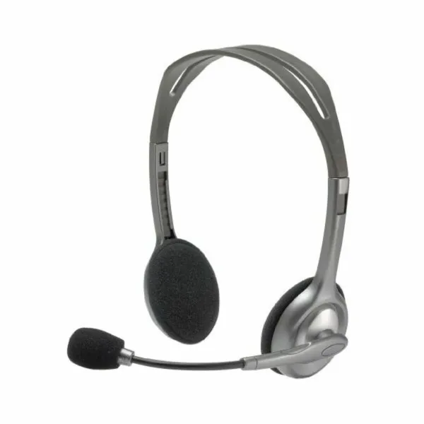 Ausinės su mikrofonu Logitech 981-000271           2 x Jack 1,4 m