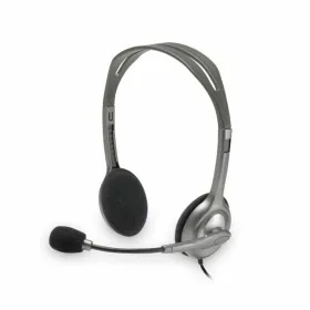 Austiņas ar Mikrofonu Logitech 981-000271           2 x Jack 1,4 m