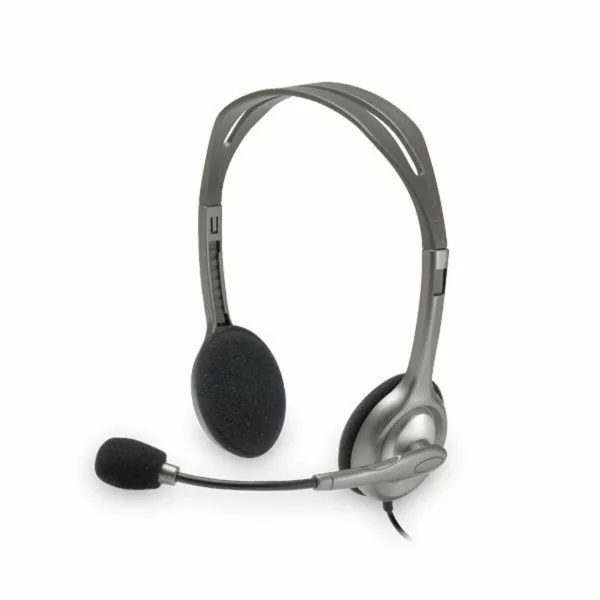 Ausinės su mikrofonu Logitech 981-000271           2 x Jack 1,4 m
