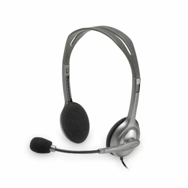 Ausinės su mikrofonu Logitech 981-000271           2 x Jack 1,4 m