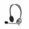 Ausinės su mikrofonu Logitech 981-000271           2 x Jack 1,4 m