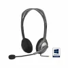 Ausinės su mikrofonu Logitech 981-000271           2 x Jack 1,4 m