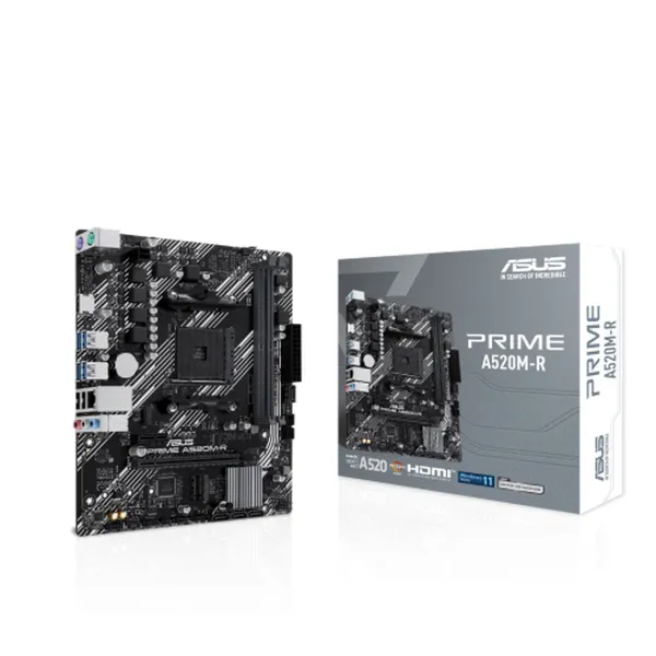 Pagrindinė plokštė Asus 90MB1H60-M0EAY0 AMD A520 AMD AM4