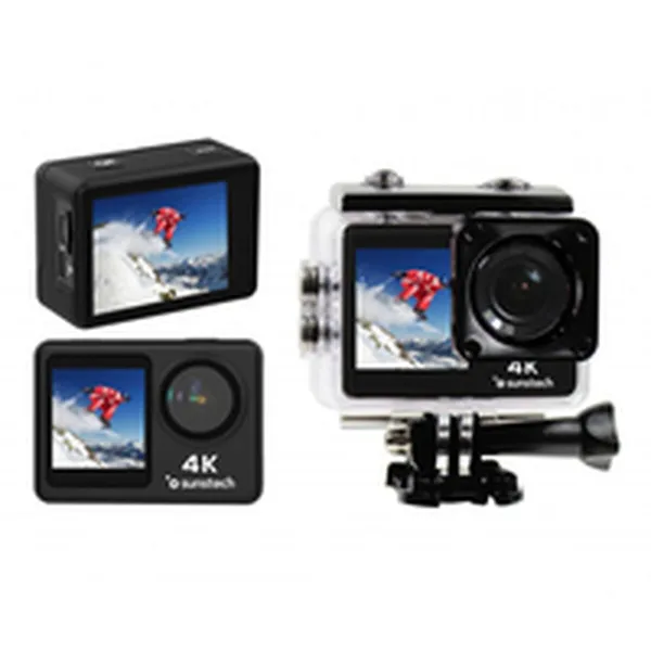 Sports Camera Sunstech ADVENTURE4KBK Black