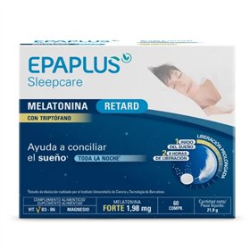Epaplus Sleepcare Sleep Delay Melatonin + Tryptophan 60 Tablets
