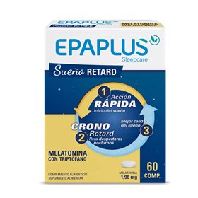 Epaplus Sleepcare Sleep Delay Melatonin 60 Tablets