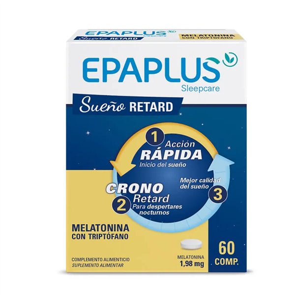 Epaplus Sleepcare Sleep Delay Melatonin 60 Tablets