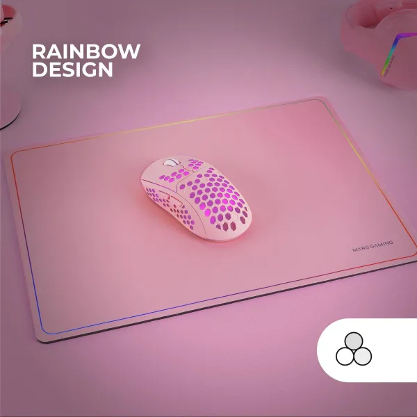 Mouse Mat Mars Gaming MMP124P Pink
