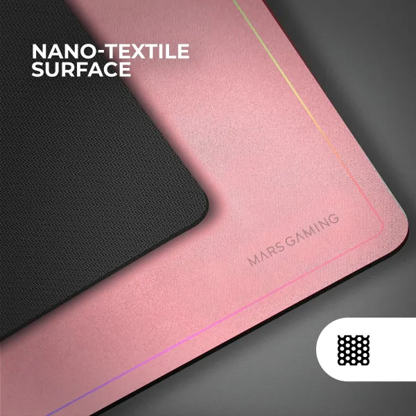 Mouse Mat Mars Gaming MMP124P Pink
