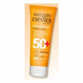 Instituto Español Facial Sunscreen Aloe Vera Spf50 75ml
