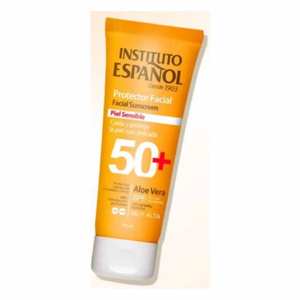 Instituto Español Facial Sunscreen Sensitive Skin Spf50 75ml