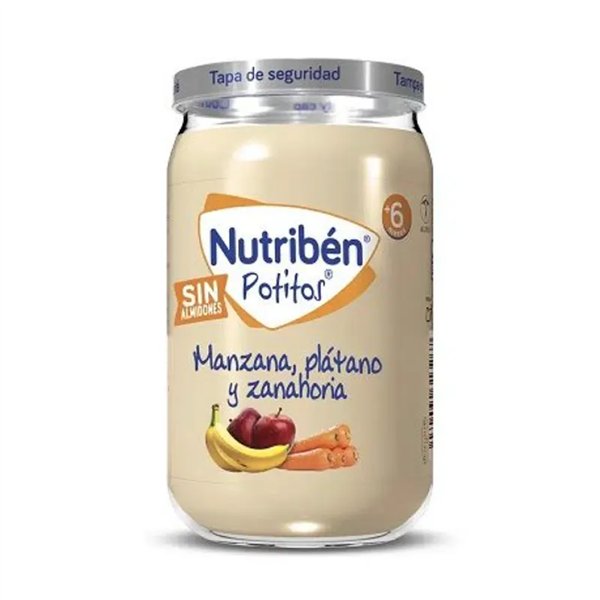 Nutribén Jar Apple, Banana & Carrot 235 g