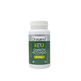 Drasanvi Keto Activated Charcoal 600mg 60 Tablets
