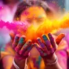 Holi värvipulber - komplekt 6 x 100 g