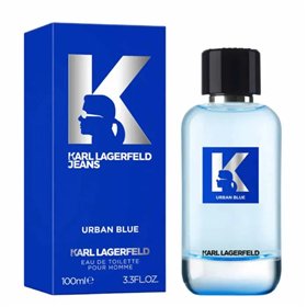 Karl Lagerfeld Jeans Urban Blue Eau De Toilette Spray 100ml