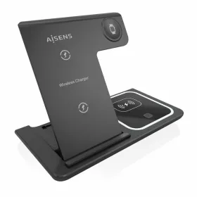 Wall Charger Aisens ASCH-15W3WC043-BK 3-in-1