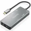 USB šakotuvas Aisens ASUC-9P018-GR Pilka