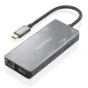 USB šakotuvas Aisens ASUC-9P018-GR Pilka