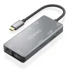 USB šakotuvas Aisens ASUC-9P018-GR Pilka