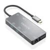 USB šakotuvas Aisens ASUC-9P018-GR Pilka