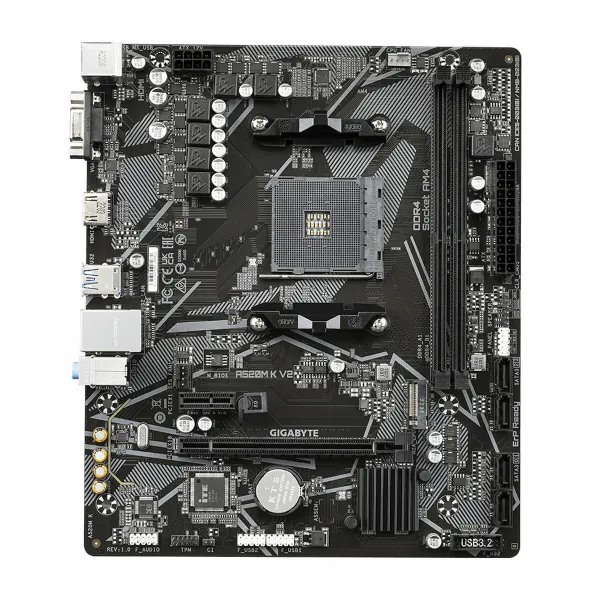 Pagrindinė plokštė Gigabyte A520M K V2 AMD A520 AMD AM4