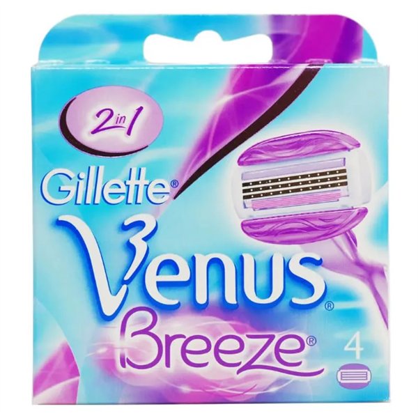 Gillette Venus Breeze Refill 4 Units