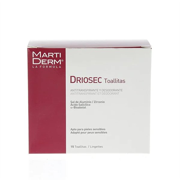 Martiderm™ Driosec 15 Wipes