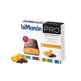 Bimanán Befit Bars Chocolate and Orange 6 pieces