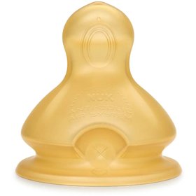 Tetina Ancha Alimento First Choice Talla 1 L Latex 2 Unidades Nuk