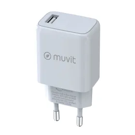 Sieninis įkroviklis Muvit MCACC0002 Balta 12 W