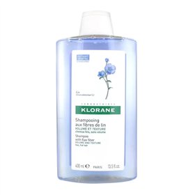 Klorane Volume and Texture Shampoo With Flax Fiber 400ml