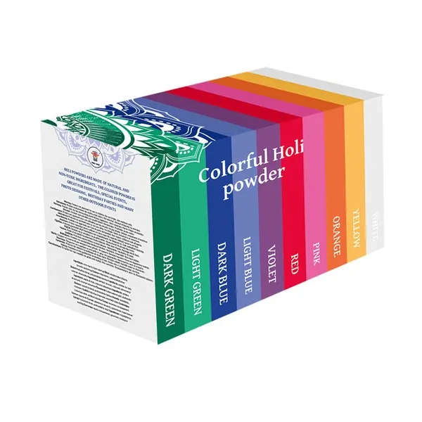 Holi Color Powder - Set of 10x100g